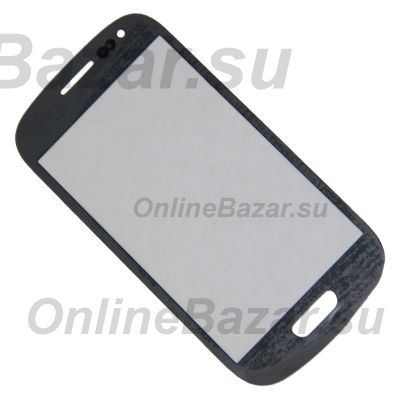 Стекло для Samsung i8190 (Galaxy S3 Mini) <синий> ― Nsk.OnlineBazar.su