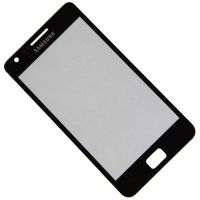 Стекло для Samsung i9105 (Galaxy S II Plus) <черный> ― Nsk.OnlineBazar.su