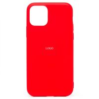 Чехол для Apple iPhone 11 Pro Max силиконовый Soft Touch 2 <красный> (премиум) ― Nsk.OnlineBazar.su