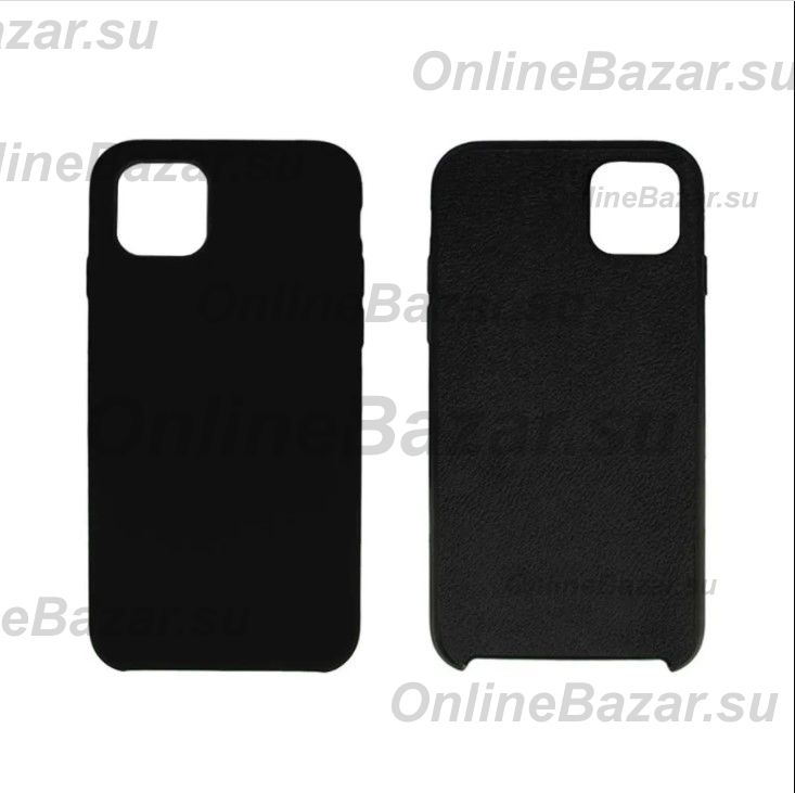 Чехол для Apple iPhone 11 PromiseMobile силиконовый Soft Touch <черный> ― Nsk.OnlineBazar.su
