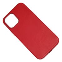 Чехол для Apple iPhone 12 Leather MagSafe <розовато-лиловый> (премиум) ― Nsk.OnlineBazar.su