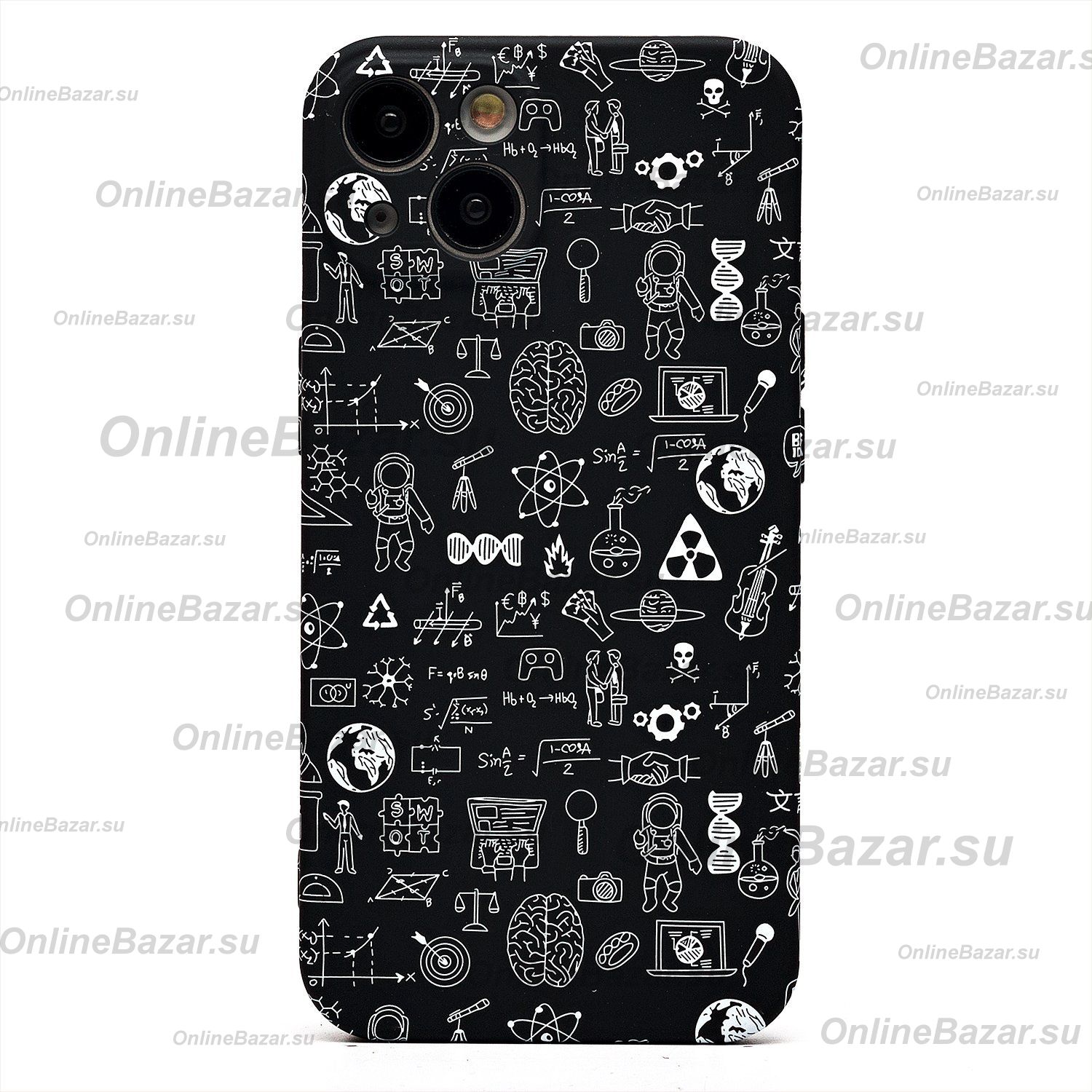 Чехол для Apple iPhone 14 Luxo силиконовый (рис. 141) ― Nsk.OnlineBazar.su