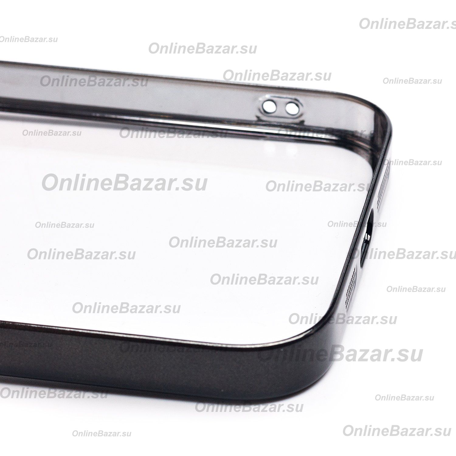 Чехол для Apple iPhone 14 Plus пластиковый с закрытой камерой <черный> ― Nsk.OnlineBazar.su