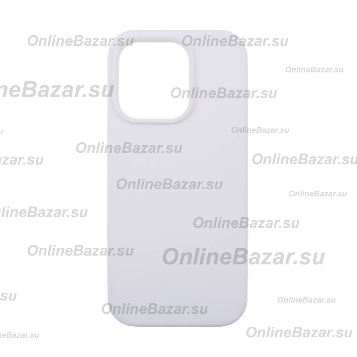 Чехол для Apple iPhone 14 Pro PromiseMobile силиконовый Soft Touch <белый> ― Nsk.OnlineBazar.su