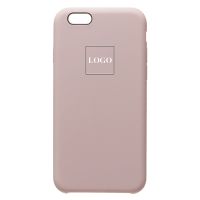 Чехол для Apple iPhone 6s силиконовый Soft Touch <бежевый> (премиум) ― Nsk.OnlineBazar.su