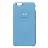 Чехол для Apple iPhone 6s силиконовый Soft Touch <голубой> (премиум) ― Nsk.OnlineBazar.su