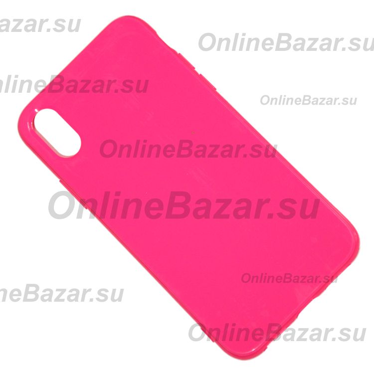 Чехол для Apple iPhone X силиконовый Juicy <пурпурный> ― Nsk.OnlineBazar.su