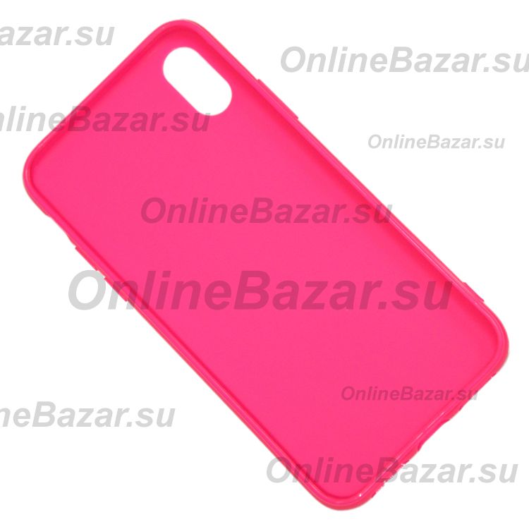 Чехол для Apple iPhone X силиконовый Juicy <пурпурный> ― Nsk.OnlineBazar.su