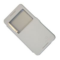Чехол для HTC Desire 820 флип боковой пластик-кожзам с окошком Nillkin Fresh <белый> ― Nsk.OnlineBazar.su