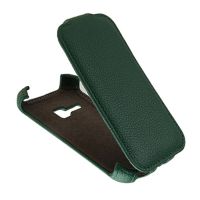 Чехол для HTC Desire C (A320e) флип кожзам №1 <зеленый> ― Nsk.OnlineBazar.su
