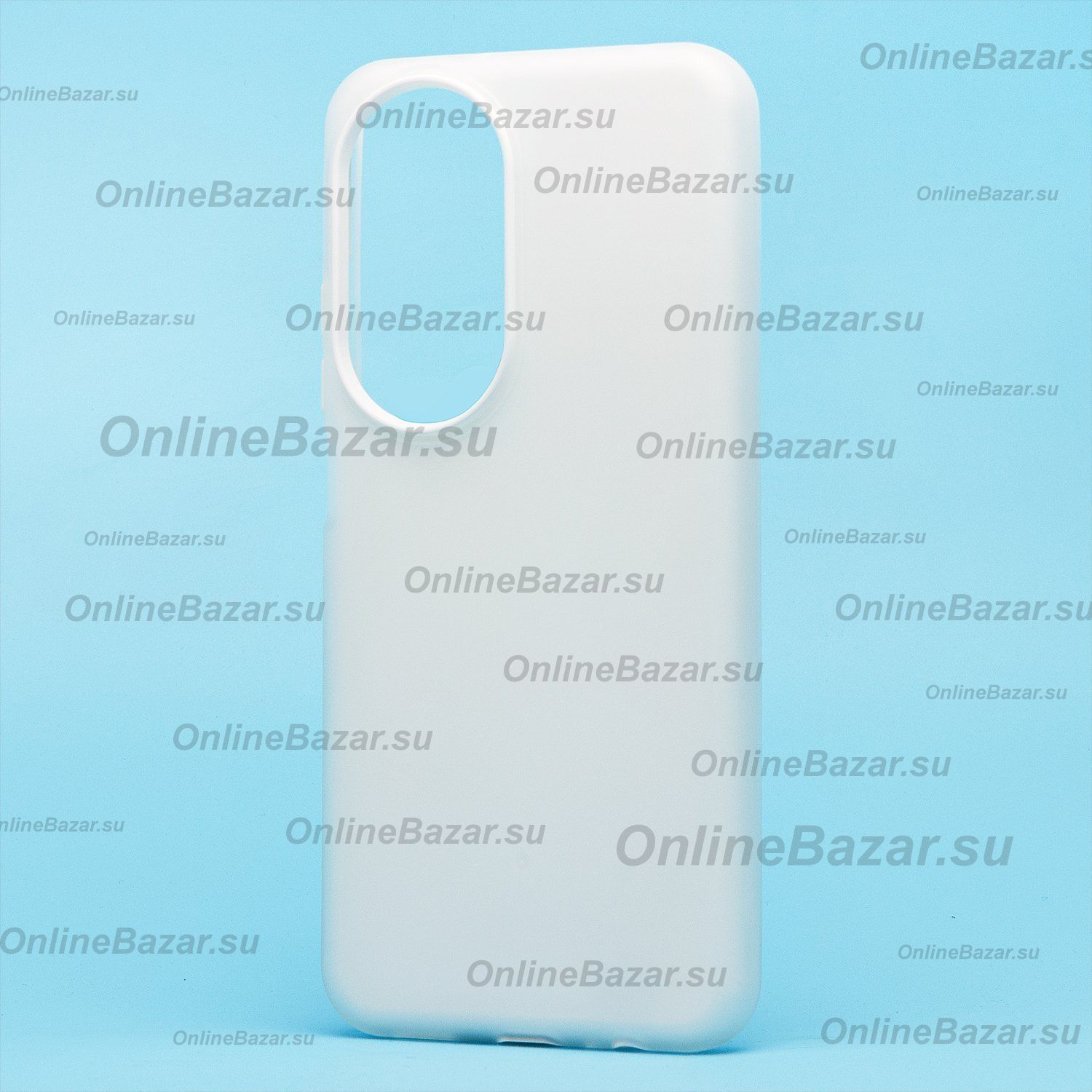 Чехол для Honor X7b (CLK-LX1) силиконовый матовый №10 <белый> ― Nsk.OnlineBazar.su