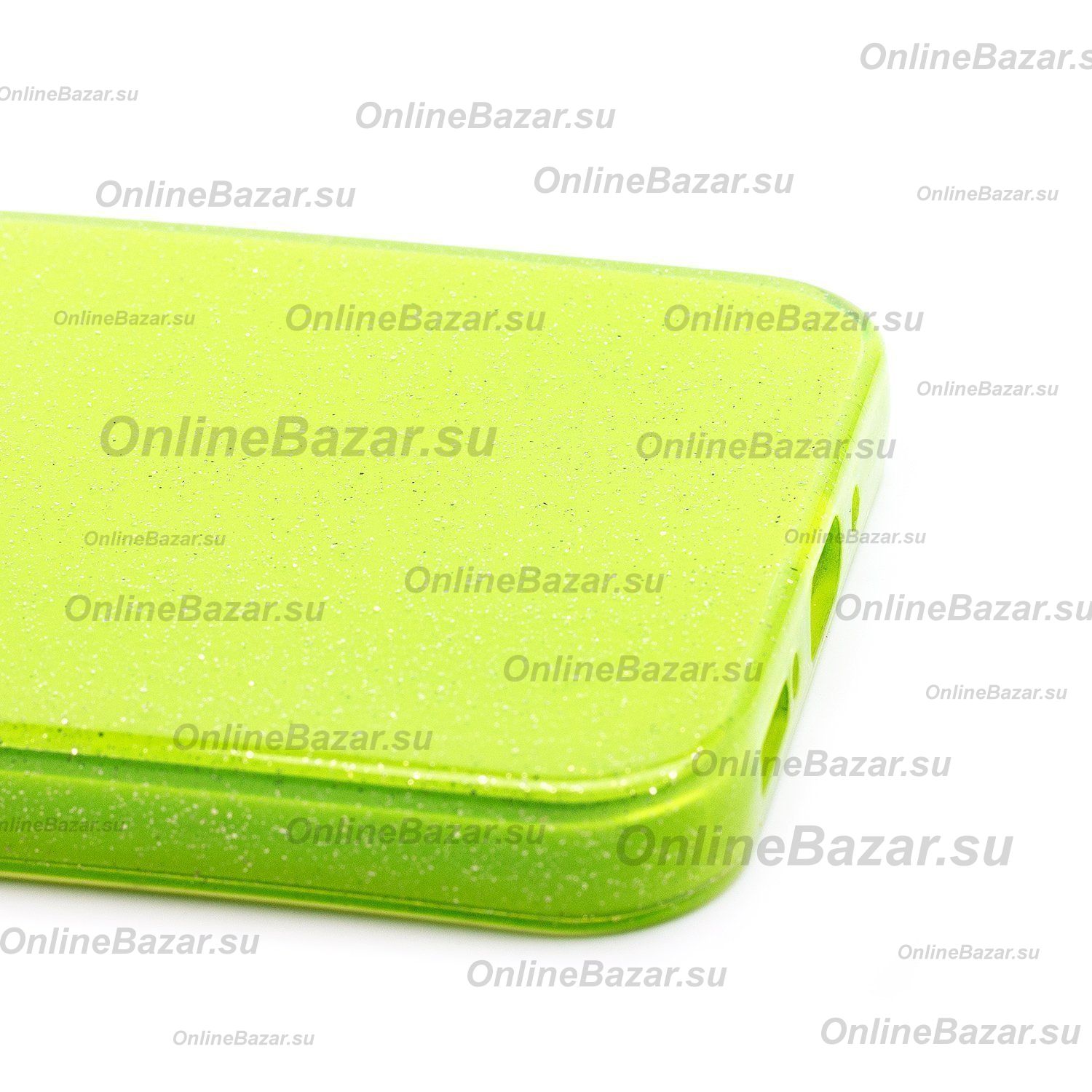 Чехол для Samsung SM-A546E (Galaxy A54 5G) силиконовый с блестками №3 <светло-зеленый> ― Nsk.OnlineBazar.su