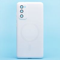 Чехол для Samsung SM-G780F (Galaxy S20 FE) силиконовый Matte MagSafe <белый> ― Nsk.OnlineBazar.su