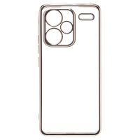 Чехол для Xiaomi 23090RA98C силиконовый ультратонкий Pilot <серебристый> ― Nsk.OnlineBazar.su