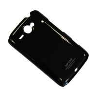 Чехол для HTC A810e (ChaCha) задняя крышка пластик лакированный SGP Case Ultra Slider <черный> ― Nsk.OnlineBazar.su