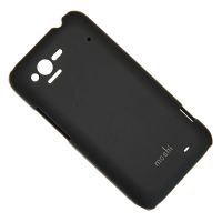Чехол для HTC PI46100 задняя крышка пластиковый прорезиненный Moshi Case Soft Touch <черный> ― Nsk.OnlineBazar.su