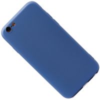 Чехол для Apple iPhone 6s силиконовый Soft Touch 4 <синий> ― Nsk.OnlineBazar.su