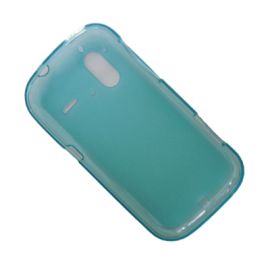 Чехол для HTC Amaze 4G силиконовый матовый <голубой>