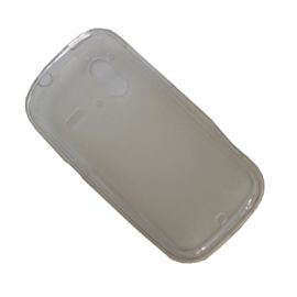 Чехол для HTC Amaze 4G силиконовый матовый <прозрачный>