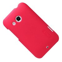 Чехол для HTC Desire 200 задняя крышка пластик ребристый Nillkin <красный> ― Nsk.OnlineBazar.su