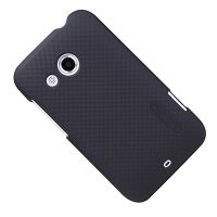 Чехол для HTC Desire 200 задняя крышка пластик ребристый Nillkin <черный> ― Nsk.OnlineBazar.su