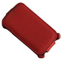 Чехол для HTC Desire 200 флип кожзам №1 <красный> ― Nsk.OnlineBazar.su