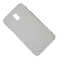 Чехол для HTC Desire 210 Dual Sim задняя крышка пластик ребристый Nillkin <белый> ― Nsk.OnlineBazar.su