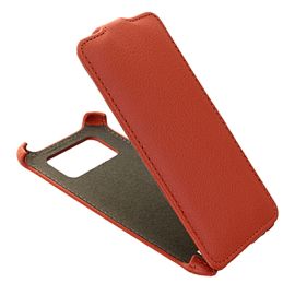 Чехол для HTC PM60120 флип кожзам №1 <оранжевый>