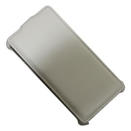 Чехол для HTC PO49110 флип кожзам №1 <белый>
