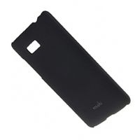 Чехол для HTC Desire 600 Dual Sim задняя крышка пластиковый прорезиненный Moshi Case Soft Touch <черный> ― Nsk.OnlineBazar.su