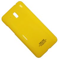 Чехол для HTC Desire 609D задняя крышка пластик лакированный SGP Case Ultra Slider <желтый> ― Nsk.OnlineBazar.su