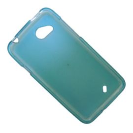 Чехол для HTC Desire VC (T328D) силиконовый матовый <голубой>