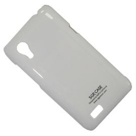 Чехол для HTC Desire VT (T328t) задняя крышка пластик лакированный SGP Case Ultra Slider <белый>