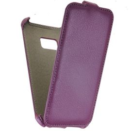 Чехол для HTC One M9 флип кожзам №1 <фиолетовый>