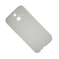 Чехол для HTC One E8 Dual Sim силиконовый матовый <белый> ― Nsk.OnlineBazar.su