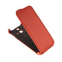 Чехол для HTC One E8 Dual Sim флип кожзам №1 <оранжевый> ― Nsk.OnlineBazar.su