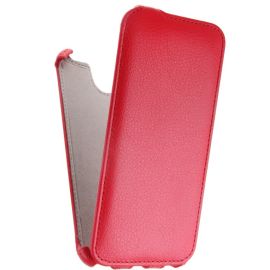 Чехол для HTC One E9+ флип кожзам №1 <красный>