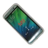 Чехол для HTC One M9 силиконовый матовый <белый> ― Nsk.OnlineBazar.su