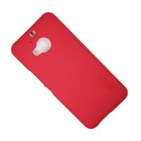 Чехол для HTC One M9 Plus задняя крышка пластик ребристый Nillkin <красный> ― Nsk.OnlineBazar.su