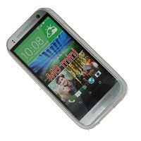 Чехол для HTC One Mini 2 силиконовый матовый <белый> ― Nsk.OnlineBazar.su