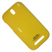 Чехол для HTC One SV (T528t) задняя крышка пластик лакированный SGP Case Ultra Slider <желтый> ― Nsk.OnlineBazar.su