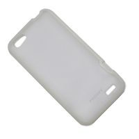 Чехол для HTC PK76100 задняя крышка пластиково-силиконовый Pisen <белый> ― Nsk.OnlineBazar.su