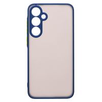 Чехол для Samsung SM-A356E (Galaxy A35 5G) пластиковый с окантовкой <темно-синий> ― Nsk.OnlineBazar.su