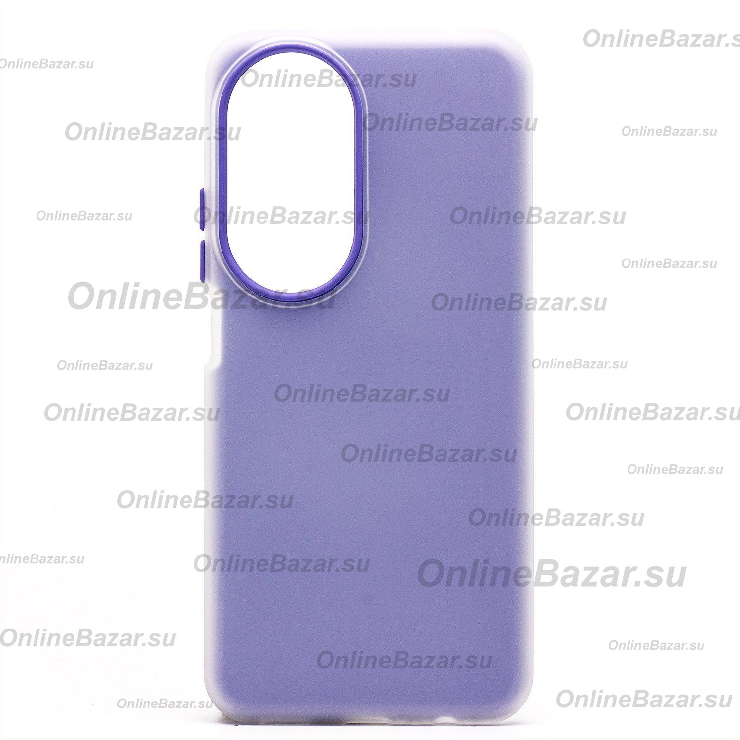 Чехол для Honor X7b (CLK-LX1) силиконовый матовый №10 <фиолетовый> ― Nsk.OnlineBazar.su