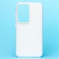 Чехол для Samsung SM-S921B (Galaxy S24) силиконовый матовый №10 <белый> ― Nsk.OnlineBazar.su