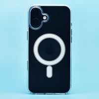 Чехол для Apple iPhone 16 Plus силиконовый MagSafe №2 <прозрачный> ― Nsk.OnlineBazar.su