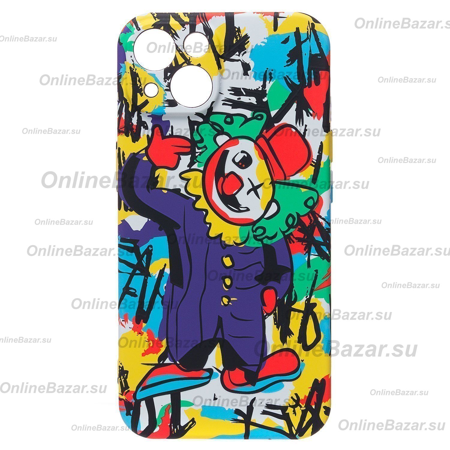 Чехол для Apple iPhone 14 Luxo силиконовый (рис. 093) ― Nsk.OnlineBazar.su