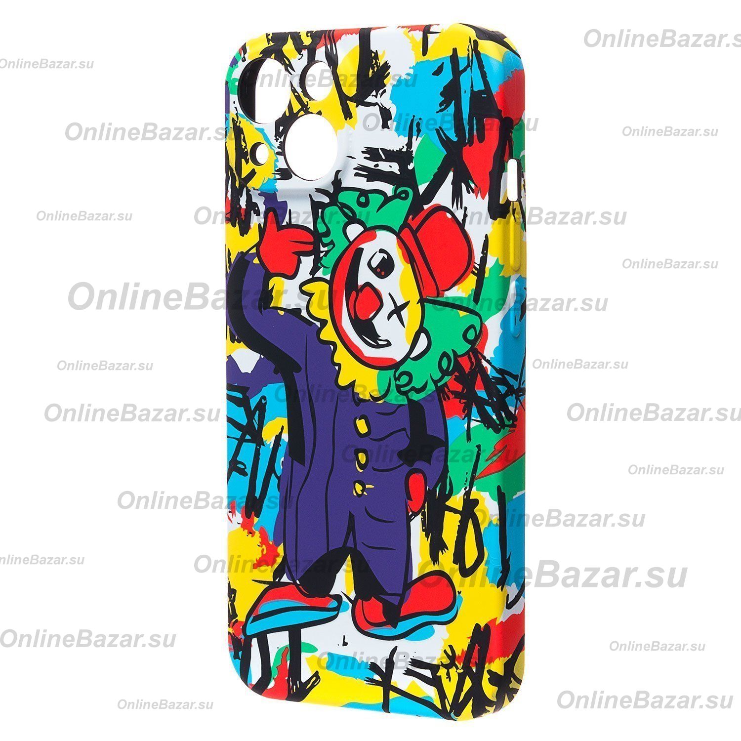Чехол для Apple iPhone 14 Luxo силиконовый (рис. 093) ― Nsk.OnlineBazar.su
