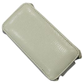 Чехол для HTC PK76100 флип змея №1 <белый>