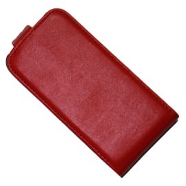 Чехол для HTC PK76100 флип кожзам №2 <красный>